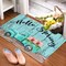 Spring Door Mat 30 X 17 Inch - Floral Truck Hello Spring Doormat Indoor Outdoor Entrance Patio Floor Mat Non Slip Durable Spring Decor Rubber Mats